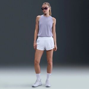 NIKE Dri-Fit Tank Women’s Racerback Training Top Lilac Ice | Small